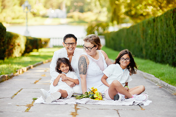 Cat & Jenn: Wedding Portrait Session at Wade Lagoon and the Cleveland Museum of Art