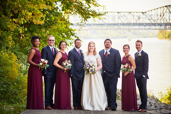 Melissa & Charles: Cincinnati Marriott Rivercenter Wedding