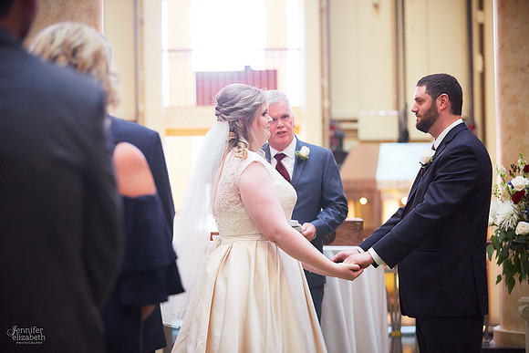 Melissa & Charles: Cincinnati Marriott Rivercenter Wedding