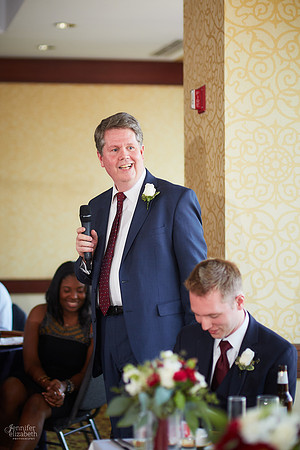 Melissa & Charles: Cincinnati Marriott Rivercenter Wedding