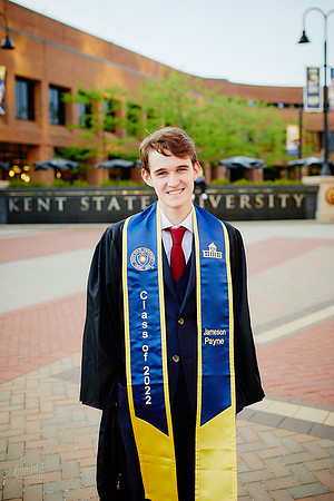 Jameson: Graduation Senior Portrait Session at Kent State University