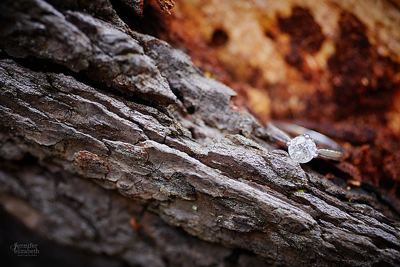 Jessica & Joe: Engagement Session at Henry Church Rock in Chagrin Falls