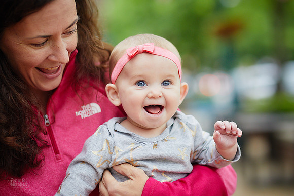 The S Family: Portrait Session in Downtown Worthington