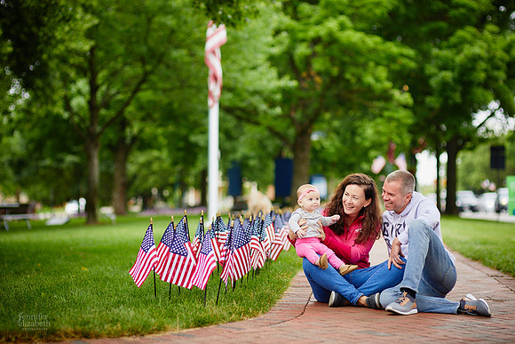 The S Family: Portrait Session in Downtown Worthington