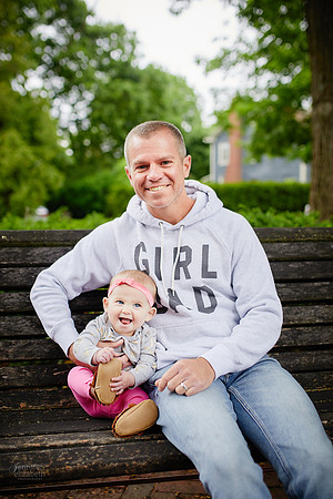 The S Family: Portrait Session in Downtown Worthington