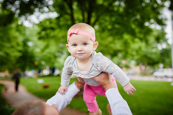 The S Family: Portrait Session in Downtown Worthington