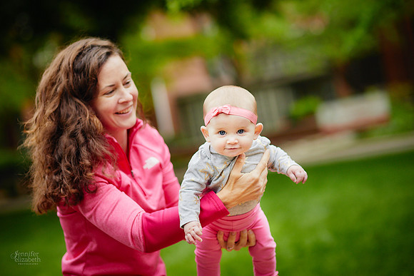 The S Family: Portrait Session in Downtown Worthington