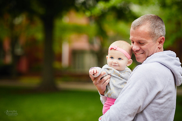 The S Family: Portrait Session in Downtown Worthington