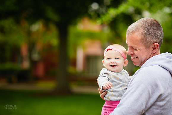 The S Family: Portrait Session in Downtown Worthington