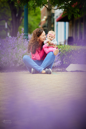 The S Family: Portrait Session in Downtown Worthington