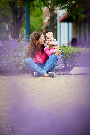 The S Family: Portrait Session in Downtown Worthington