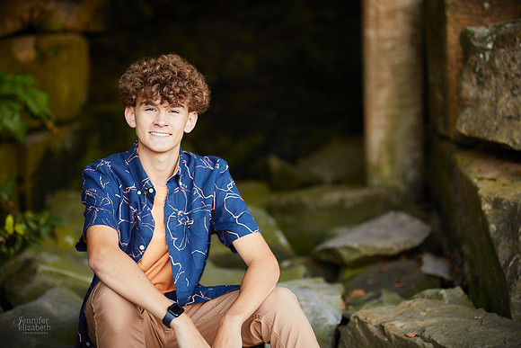 Cohen: Senior Session at Franklin Mills Riveredge Park and Stow-Munroe Falls High School