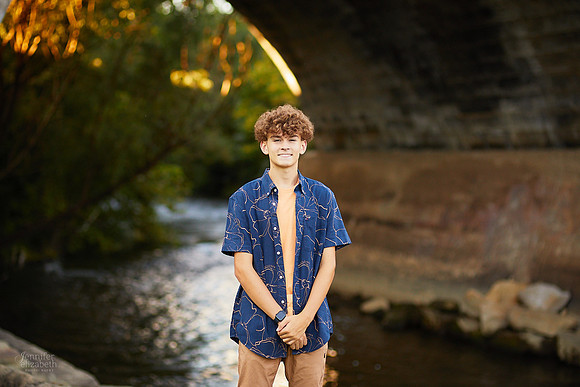 Cohen: Senior Session at Franklin Mills Riveredge Park and Stow-Munroe Falls High School