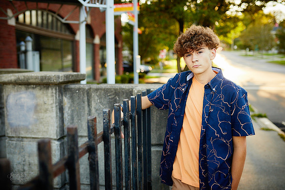 Cohen: Senior Session at Franklin Mills Riveredge Park and Stow-Munroe Falls High School