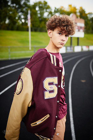 Cohen: Senior Session at Franklin Mills Riveredge Park and Stow-Munroe Falls High School
