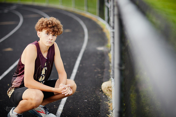 Cohen: Senior Session at Franklin Mills Riveredge Park and Stow-Munroe Falls High School