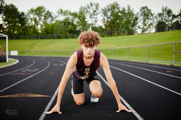 Cohen: Senior Session at Franklin Mills Riveredge Park and Stow-Munroe Falls High School