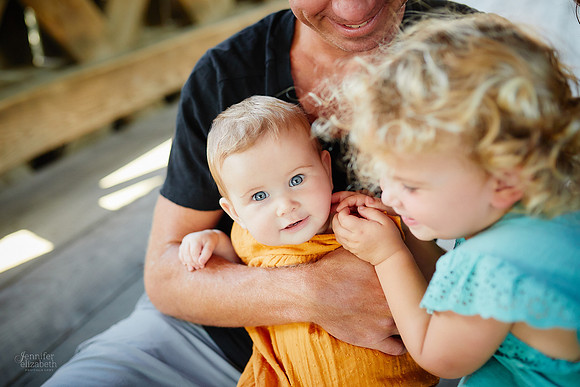 The S Family: Portrait Session at Hilliard Historic Village in Columbus