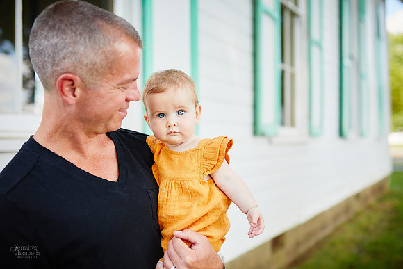 The S Family: Portrait Session at Hilliard Historic Village in Columbus