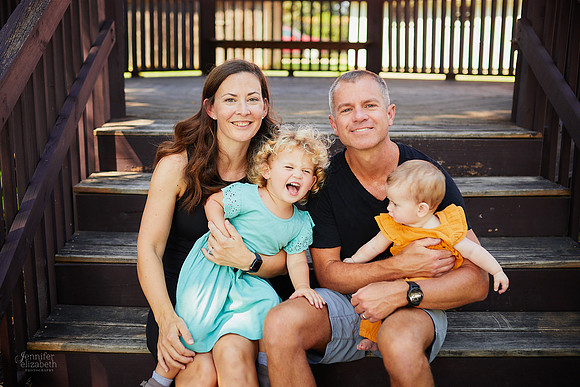 The S Family: Portrait Session at Hilliard Historic Village in Columbus