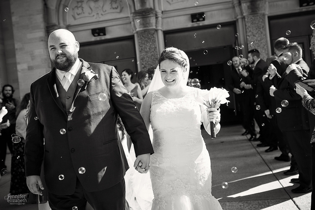 Megan & Rich's Fall Cleveland Wedding in Willoughby and The Flats