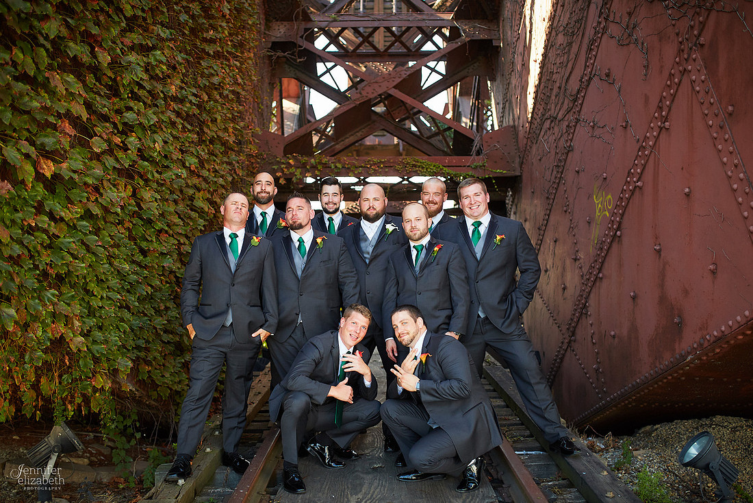 Megan & Rich's Fall Cleveland Wedding in Willoughby and The Flats