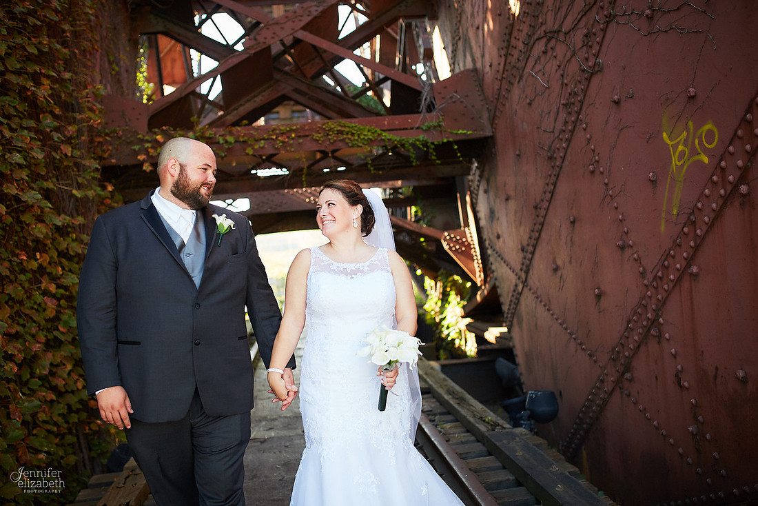 Megan & Rich's Fall Cleveland Wedding in Willoughby and The Flats
