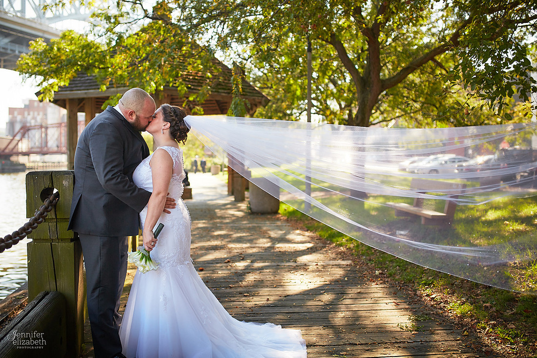 Megan & Rich's Fall Cleveland Wedding in Willoughby and The Flats