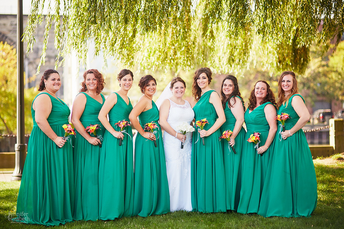 Megan & Rich's Fall Cleveland Wedding in Willoughby and The Flats