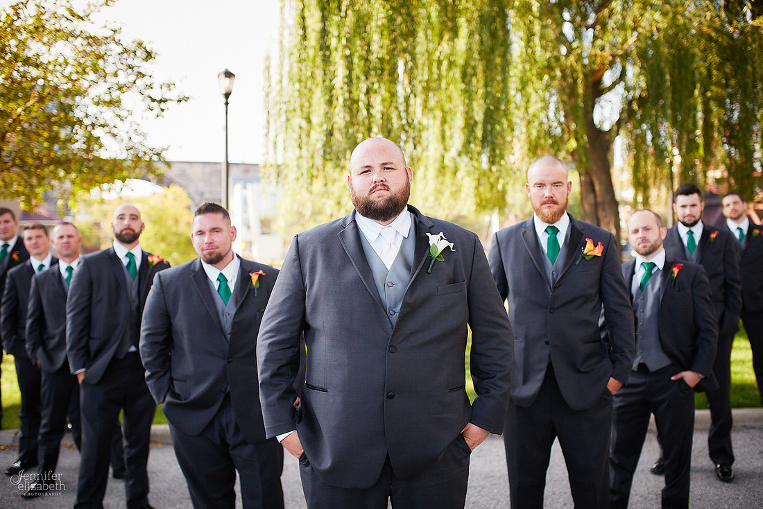 Megan & Rich's Fall Cleveland Wedding in Willoughby and The Flats