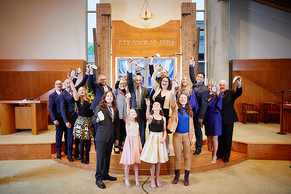 Zoe: Bat Mitzvah at Congregation Beth Tikvah in Worthington