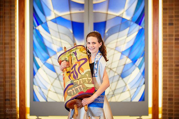 Zoe: Bat Mitzvah at Congregation Beth Tikvah in Worthington