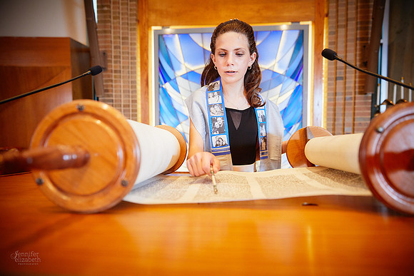 Zoe: Bat Mitzvah at Congregation Beth Tikvah in Worthington