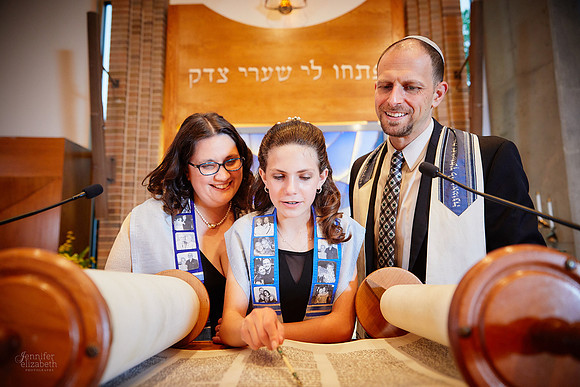 Zoe: Bat Mitzvah at Congregation Beth Tikvah in Worthington