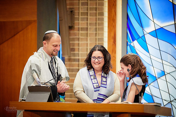 Zoe: Bat Mitzvah at Congregation Beth Tikvah in Worthington