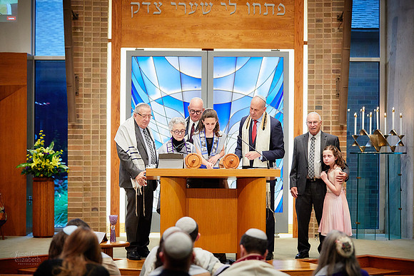 Zoe: Bat Mitzvah at Congregation Beth Tikvah in Worthington