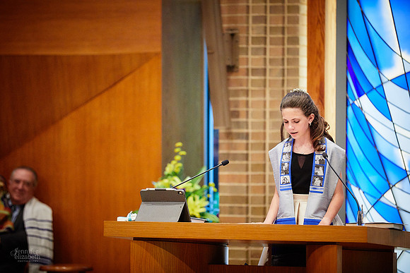Zoe: Bat Mitzvah at Congregation Beth Tikvah in Worthington