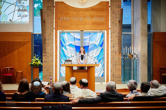 Zoe: Bat Mitzvah at Congregation Beth Tikvah in Worthington