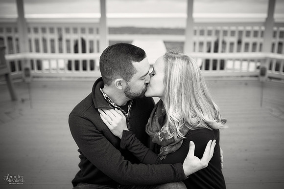 Emily and Colin: Proposal at Geneva on the Lake