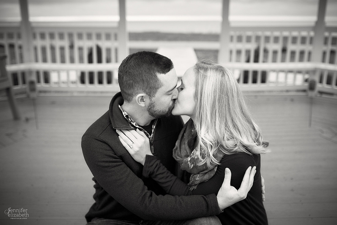 Emily and Colin: Proposal at Geneva on the Lake