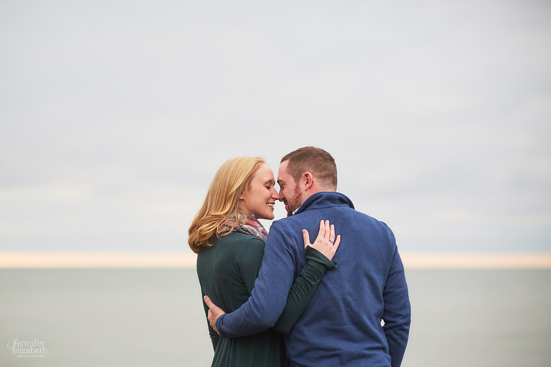 Emily and Colin: Proposal at Geneva on the Lake