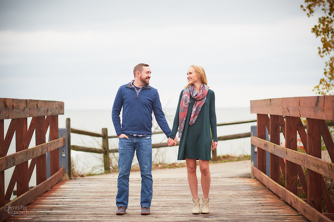 Emily and Colin: Proposal at Geneva on the Lake