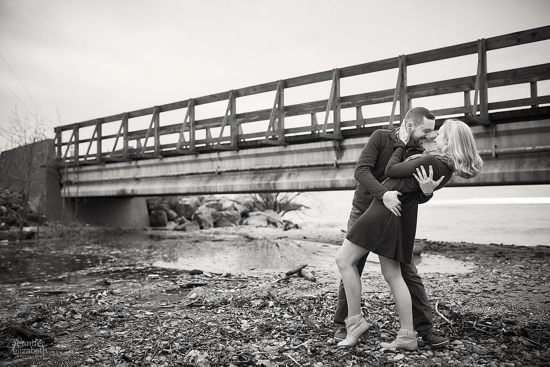 Emily and Colin: Proposal at Geneva on the Lake