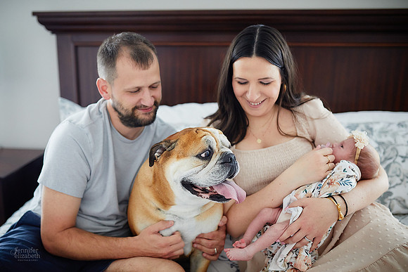 Madilyn: Lifestyle Newborn Session in Avon