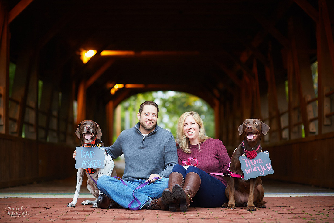Laura & Matt: Engagement Session at Fortier Park