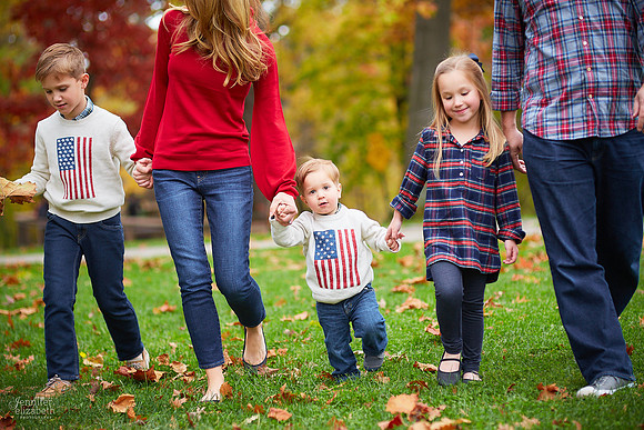 The M Family's Portrait Session at Horseshoe Lake in Shaker Heights