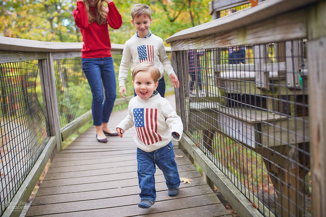 The M Family's Portrait Session at Horseshoe Lake in Shaker Heights