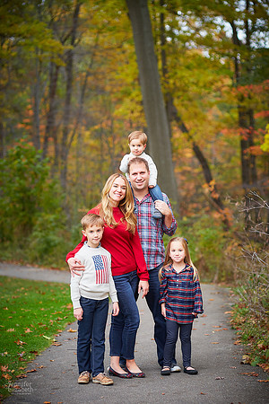 The M Family's Portrait Session at Horseshoe Lake in Shaker Heights