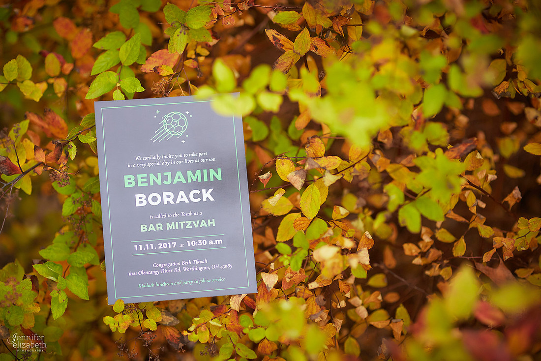Ben's Bar Mitzvah at Congregation Beth Tikvah