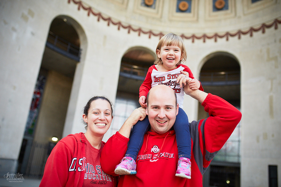 The C Family: Fall Portrait Session in Columbus, Ohio